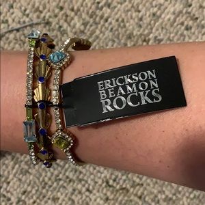 Set of 3 Eric Beamon Rocks bracelets